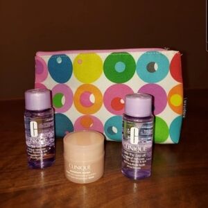 Clinique travel set lot of 4